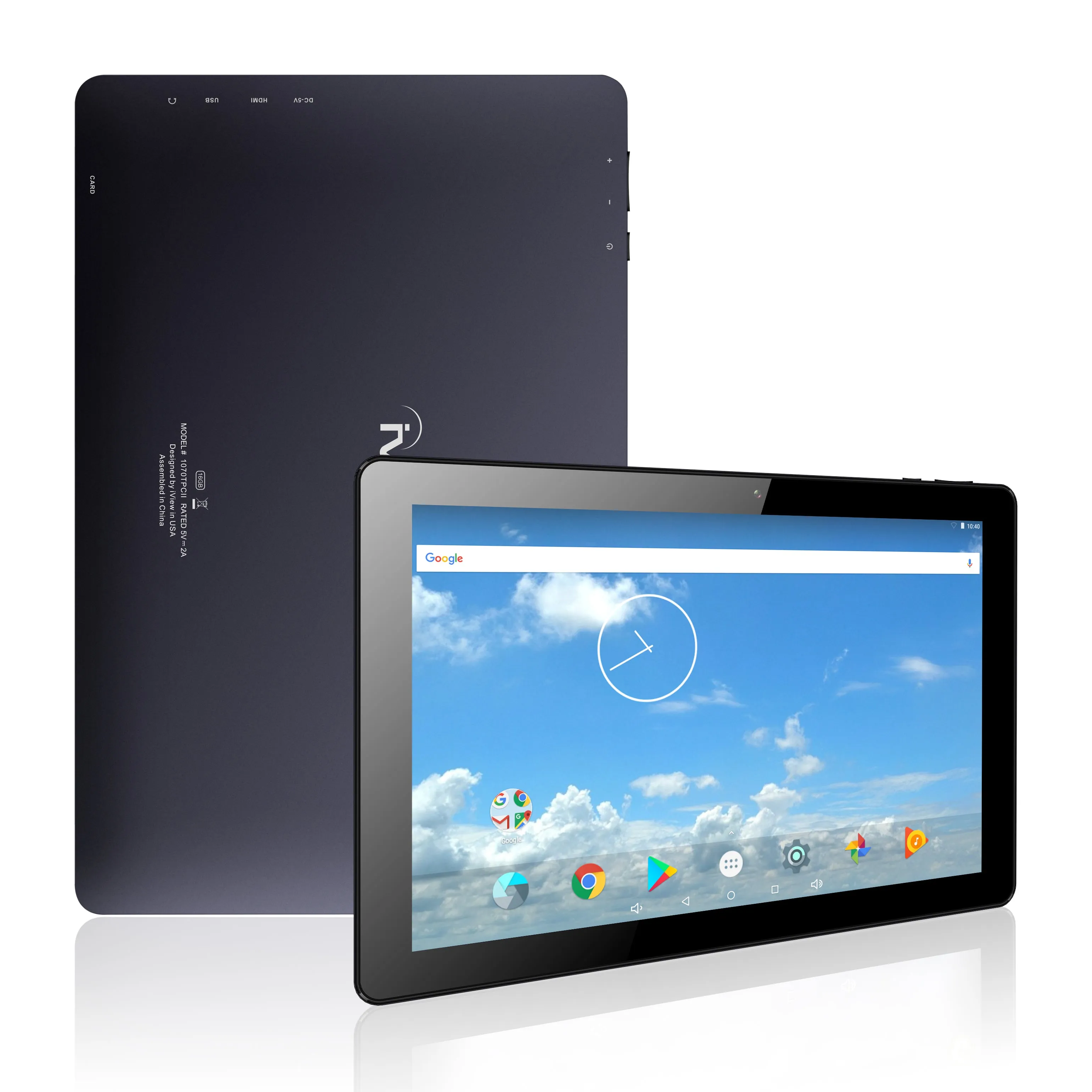 1070TPCII 10.1" Cortex A53 Quad Core 1.2GHz 1GB/16GB Android Tablet