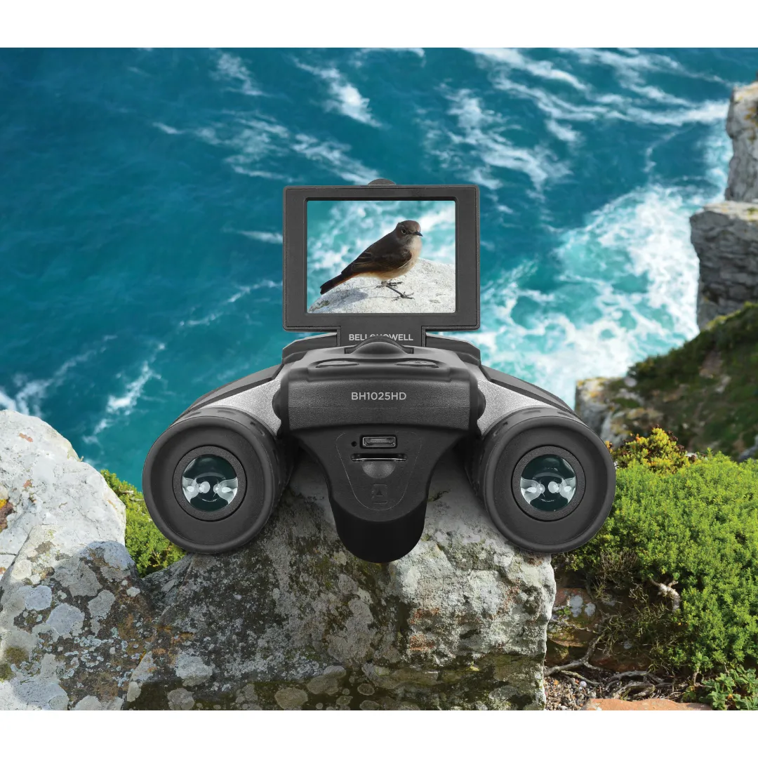 10x25 Binoculars with 2.5K HD Digital Camera/Camcorder