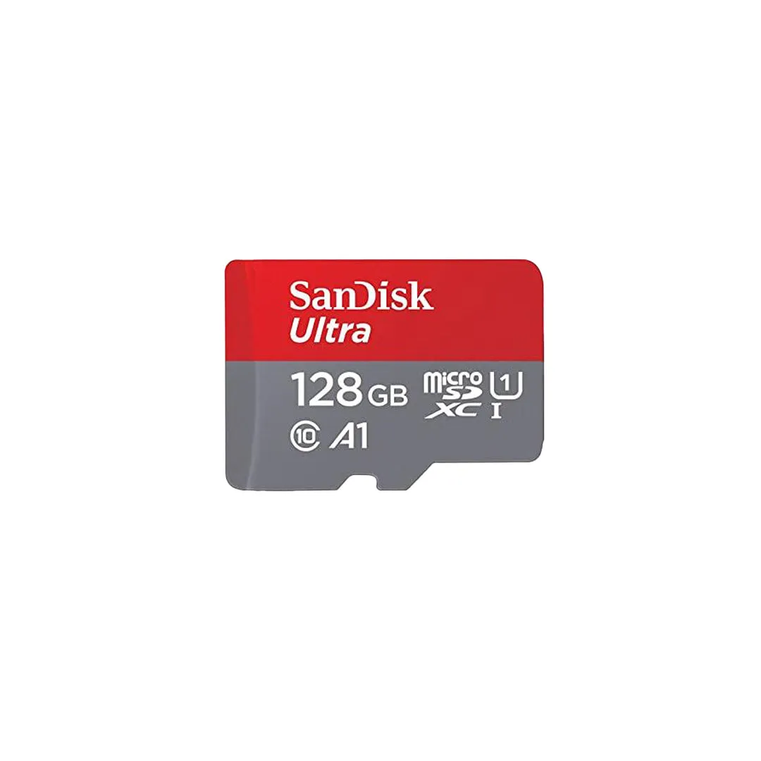 128GB SanDisk Ultra Micro SD/SDXC Class 10 120MB/s A1 Memory Card