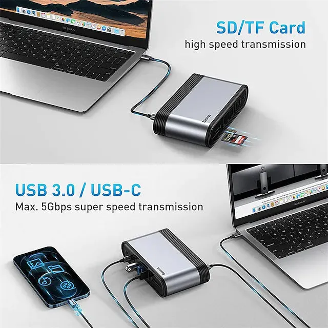 16-in-1 Multifunctional Type-C Hub Docking Station