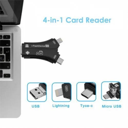 4-in-1 Media Transfer with Memory Card