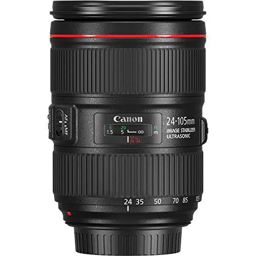 6Ave Canon EF 24-105mm f/4L IS II USM Lens 1380C002 (White Box)   77mm 3 Piece Filter Kit   128GB SDXC Class 10 Memory Card   SD Card USB Reader  