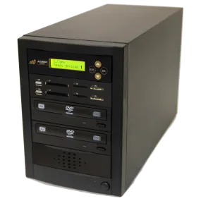 Acumen Disc 1 to 1 CrossOver Media & DVD Duplicator - Bi-Directional Multimedia Flash Memory Back-Up (CF SD MS USB) & CD DVD Disc Copier (AD01-MMP)