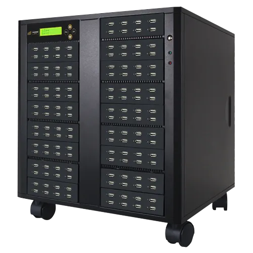 Acumen Disc 1 to 135 USB Drive Duplicator - Multiple Flash Memory Copier / SSD / External Hard Drive Clone (Up to 35mbps) & Sanitizer (DoD Compliant) - AD135-USB