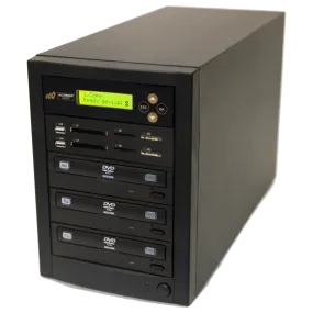 Acumen Disc 1 to 2 CrossOver Media & DVD Duplicator - Bi-Directional Multimedia Flash Memory Back-Up (CF SD MS USB) & Multiple Discs Copier (AD02-MMP)