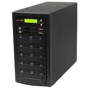 Acumen Disc 1 to 4 CrossOver Media & DVD Duplicator - Bi-Directional Multimedia Flash Memory Back-Up (CF SD MS USB) & Multiple Discs Copier (AD04-MMP)