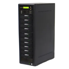 Acumen Disc 1 to 9 CrossOver Media & DVD Duplicator - Bi-Directional Multimedia Flash Memory Back-Up (CF SD MS USB) & Multiple Discs Copier (AD09-MMP)