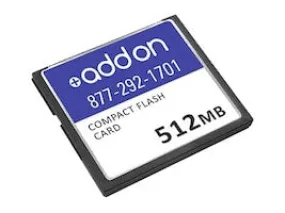 AddOn Cisco MEM3800-256U512CF Compatible 512MB Flash Upgrade MEM3800-256U512CF-AO