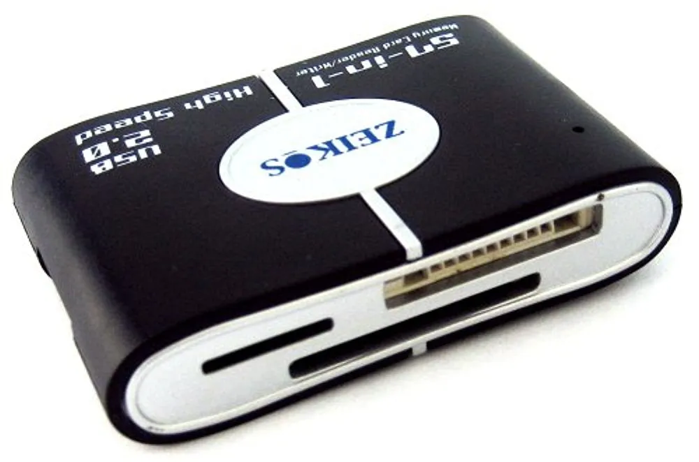 All -in-1 USB 2.0 Flash Memory Card Reader