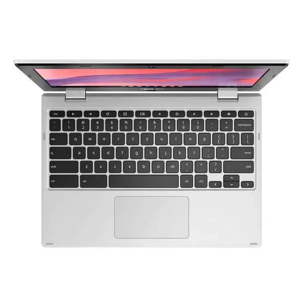 ASUS | Chromebook CX1 | CX1102CKA-C464S0C | Intel Celeron | 11.6" HD | 64GB eMMC - Transparent Silver