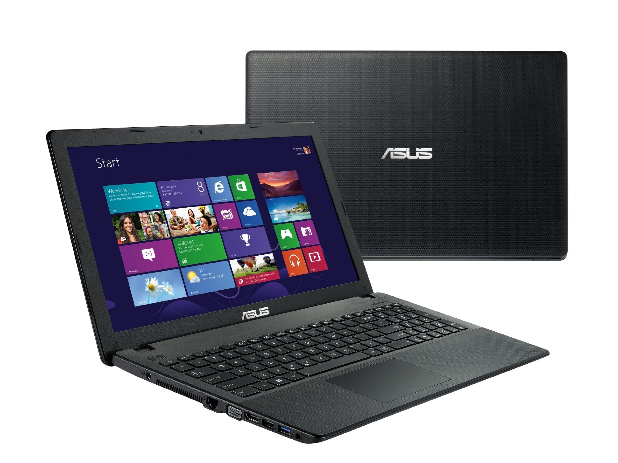 ASUS D550MAV-DB01(S) 15.6" Intel Dual-Core 2.16GHz Laptop, 500 GB & 4GB RAM (Renewed)