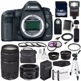 Canon EOD 5D III Digital Camera International Model   Canon EF 75-300 III Bundle