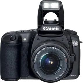 Canon EOS 20D DSLR Camera with 18-55mm Lens