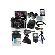 Canon PowerShot G7 X Mark II Digital Camera 1066C001 (International Model) Bundle with 32GB Memory Card   Flexible Tripod