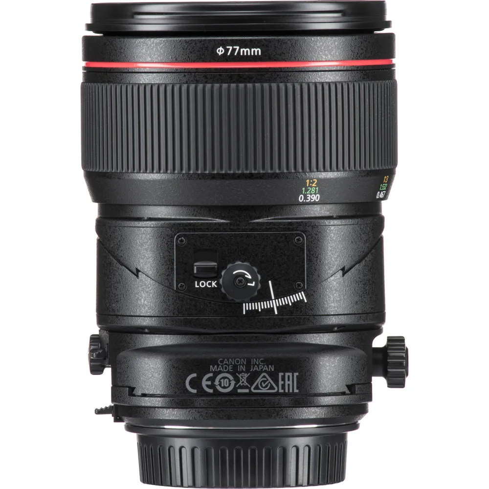 Canon TS-E 90mm f/2.8L Macro Tilt-Shift Lens with BONUS Bundle | Memory | Backpack | Monopod | Cleaning Kit | Intl Model