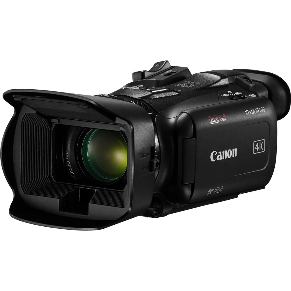 Canon Vixia HF G70 UHD 4K Camcorder   64GB Memory Card   Bag   More