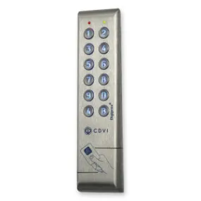 CDVI KCPROXWLC26 Keypad and Multi-Technology Wiegand Proximity Card Reader, 125 KHz