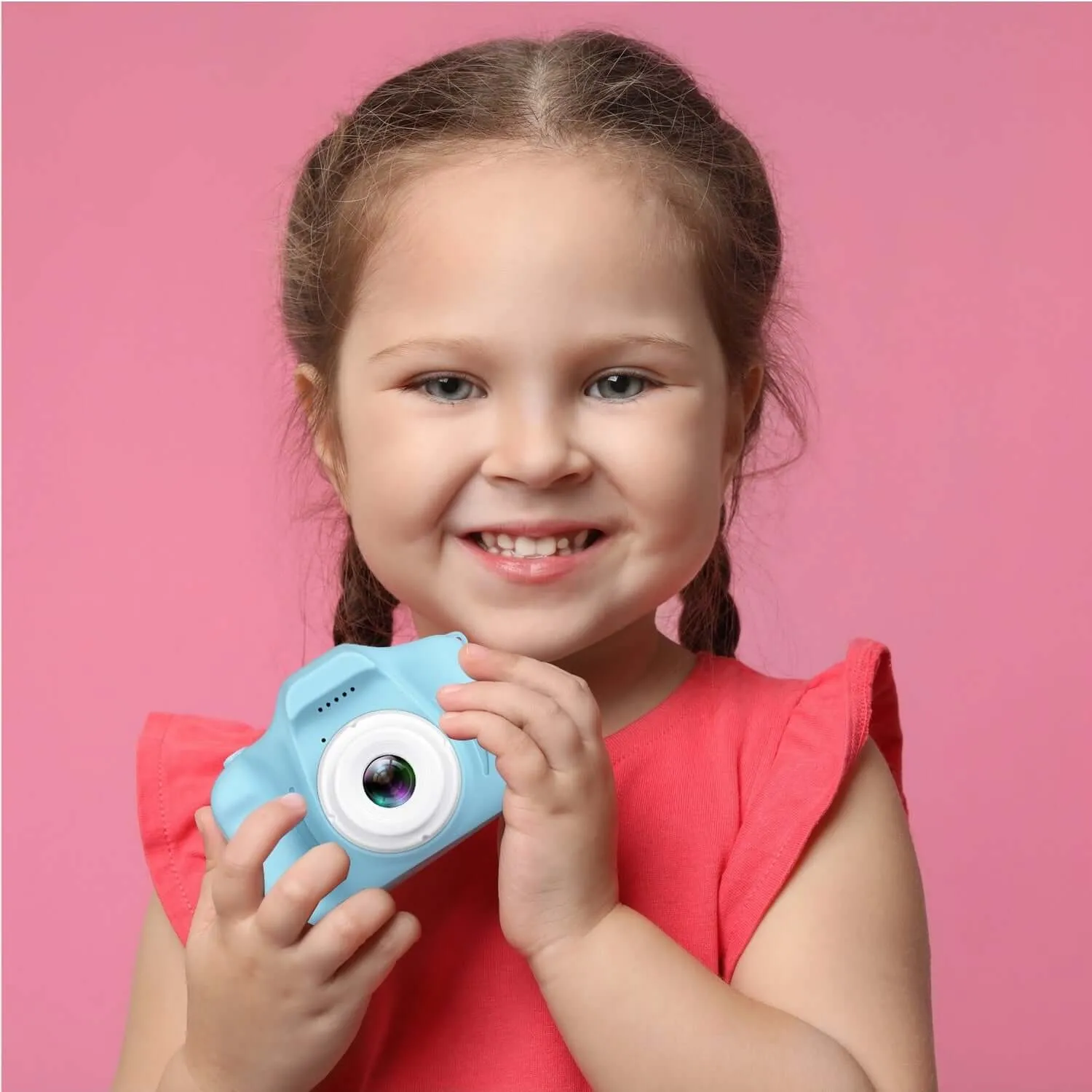 Dartwood Kids Digital Camera | 2" Color 1080p 3-Megapixels Display | 32GB SD Card