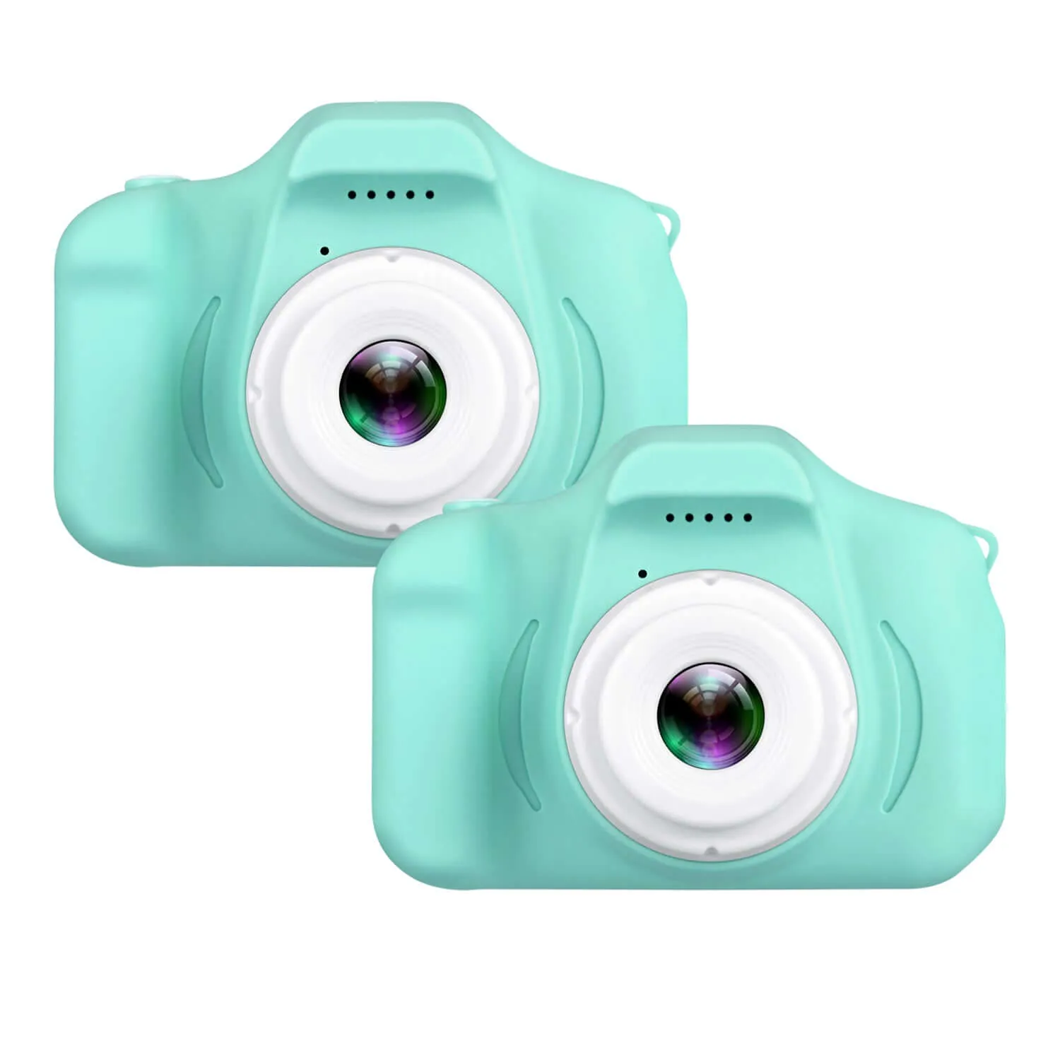 Dartwood Kids Digital Camera | 2" Color 1080p 3-Megapixels Display | 32GB SD Card