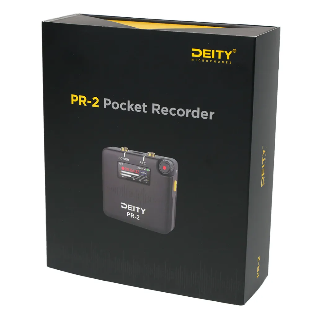 Deity PR-2 - 32-Bit Float Pocket Audio Recorder