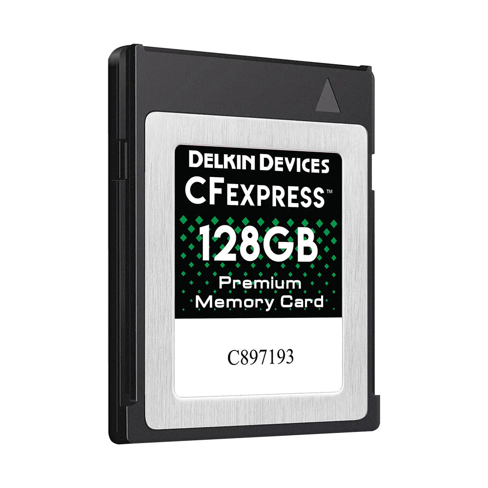 Delkin CFexpress POWER 128GB Memory Card (1700 MB/s)