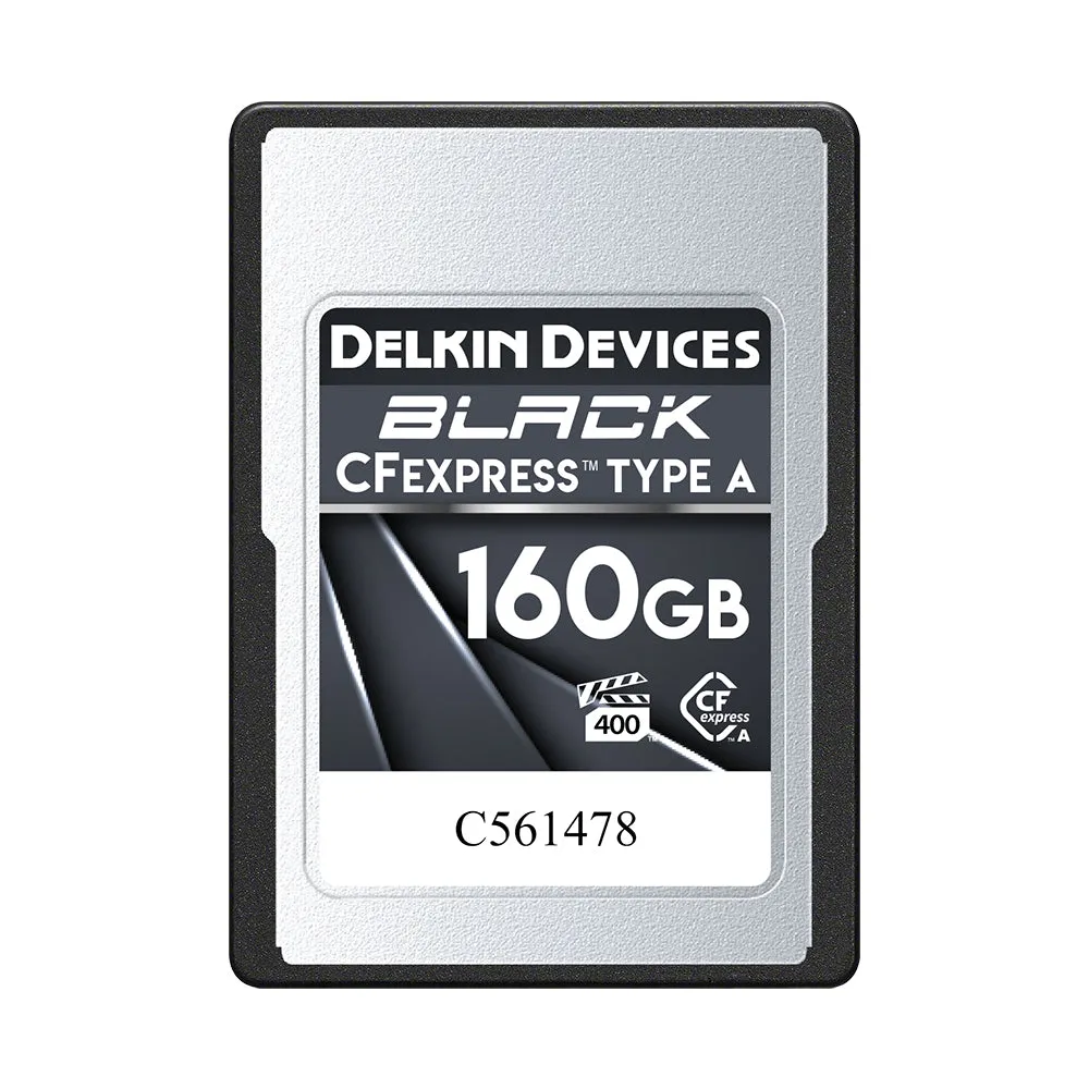 Delkin Devices BLACK CFexpress Type A Card (Choose Size)