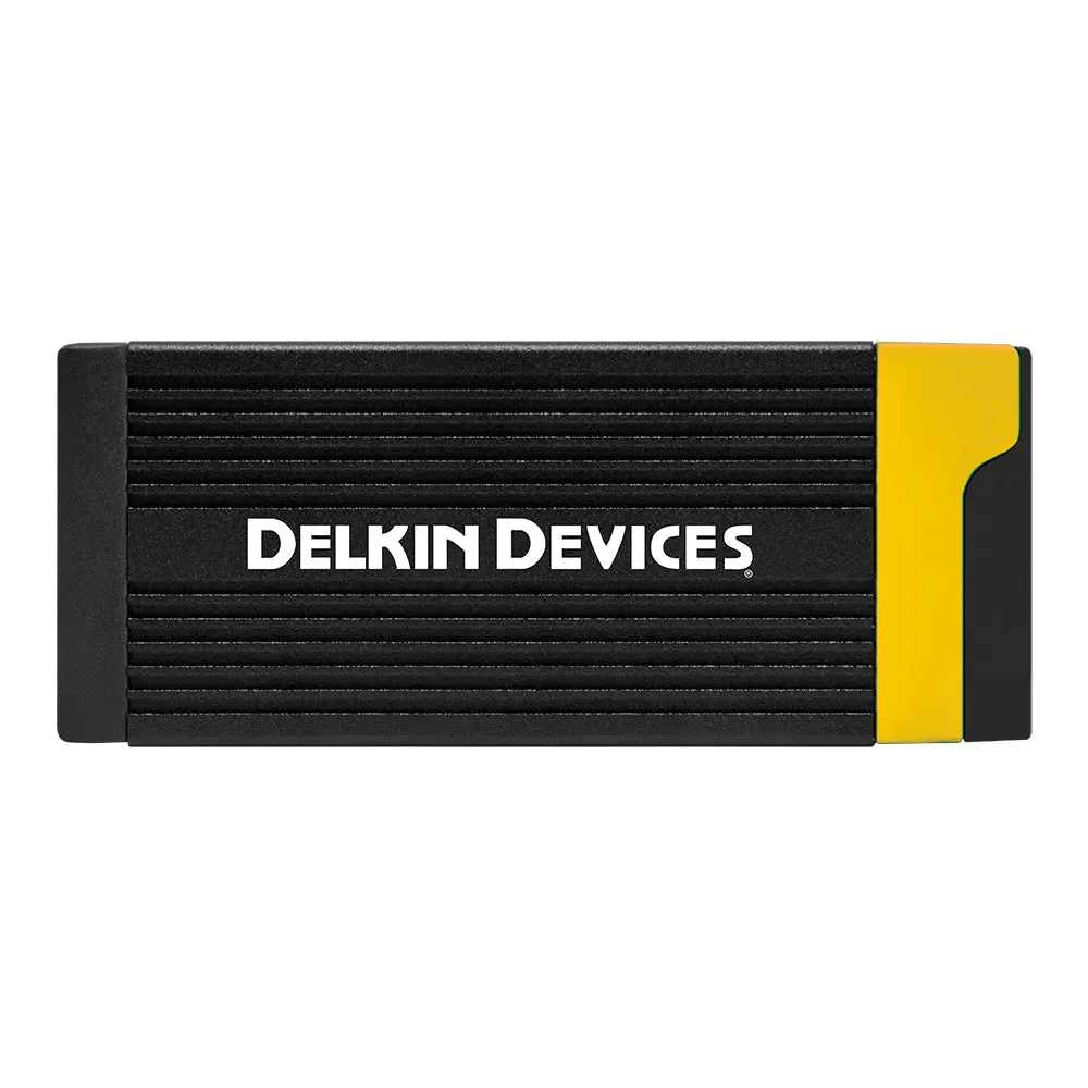 Delkin Devices CFexpress Type A & UHS-II SDXC Memory Card Reader