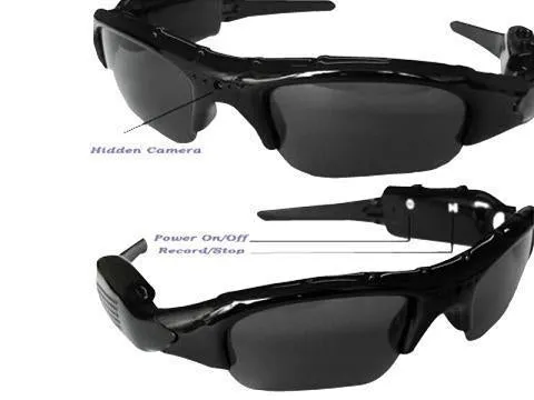 Easy Data Access MicroSD Polarized Digital DVR Camcorder Sunglasses