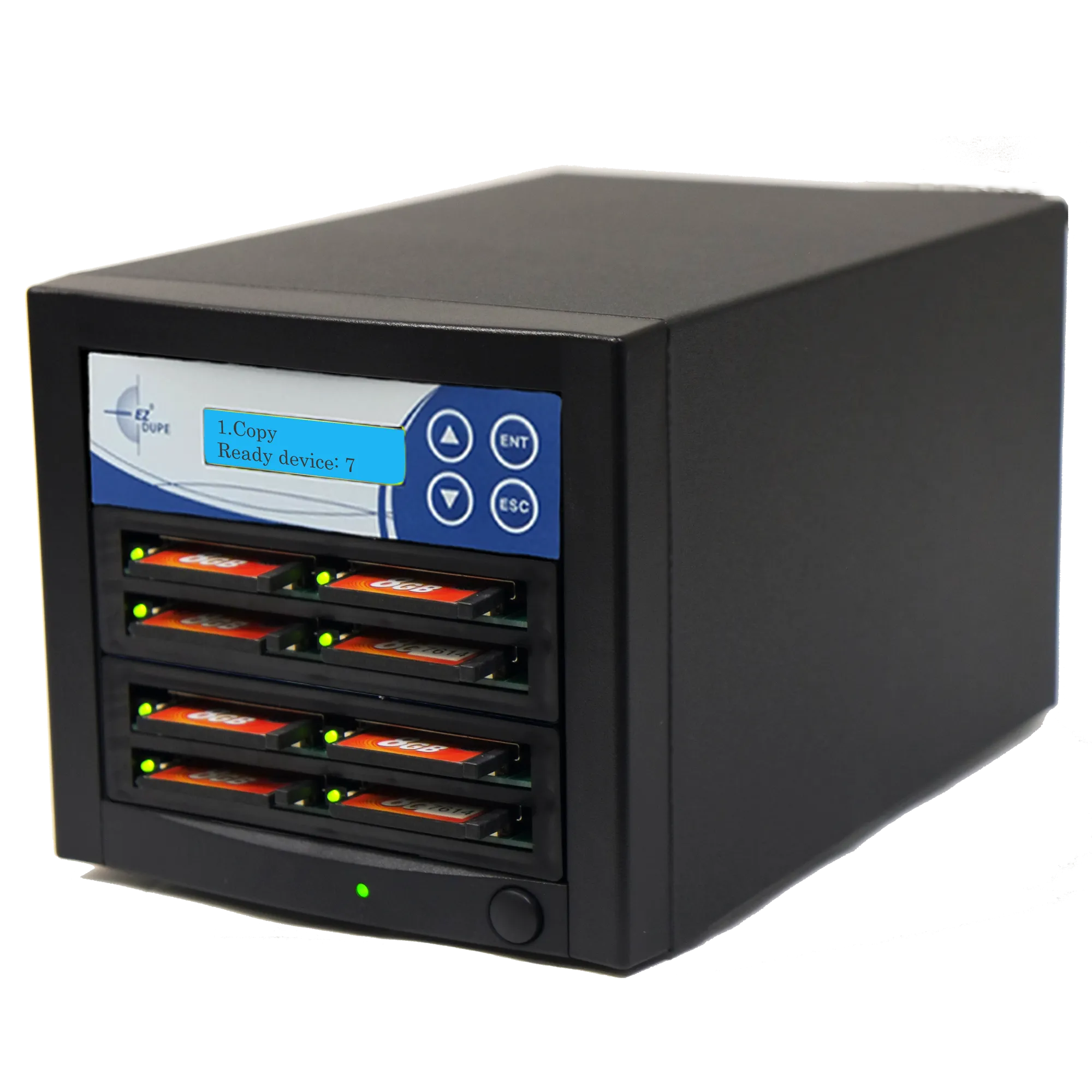 EZ Dupe Pantera 1 to 7 CF / MicroDrive Duplicator & Eraser (DoD Compliant)