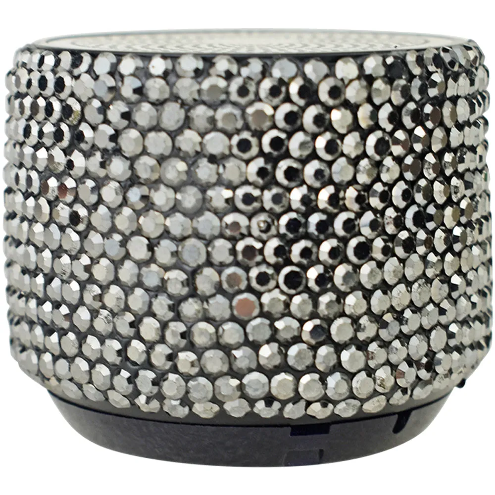 Fairyland Crystallized Mini Speaker (Silvertone/Hematite)