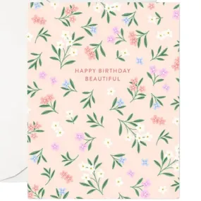 Happy Birthday Beautiful Card