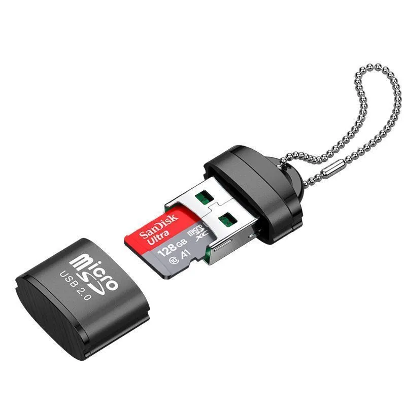 High Speed USB 2.0 Micro SD/TF Card Reader