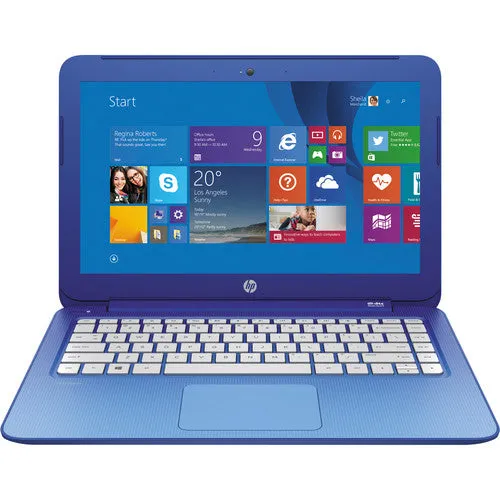 HP Stream 13.3" 13-c010nr Notebook Intel Celeron N2840 (2.16GHz) 2GB 32GB Intel HD Graphics Windows 8.1 - Blue