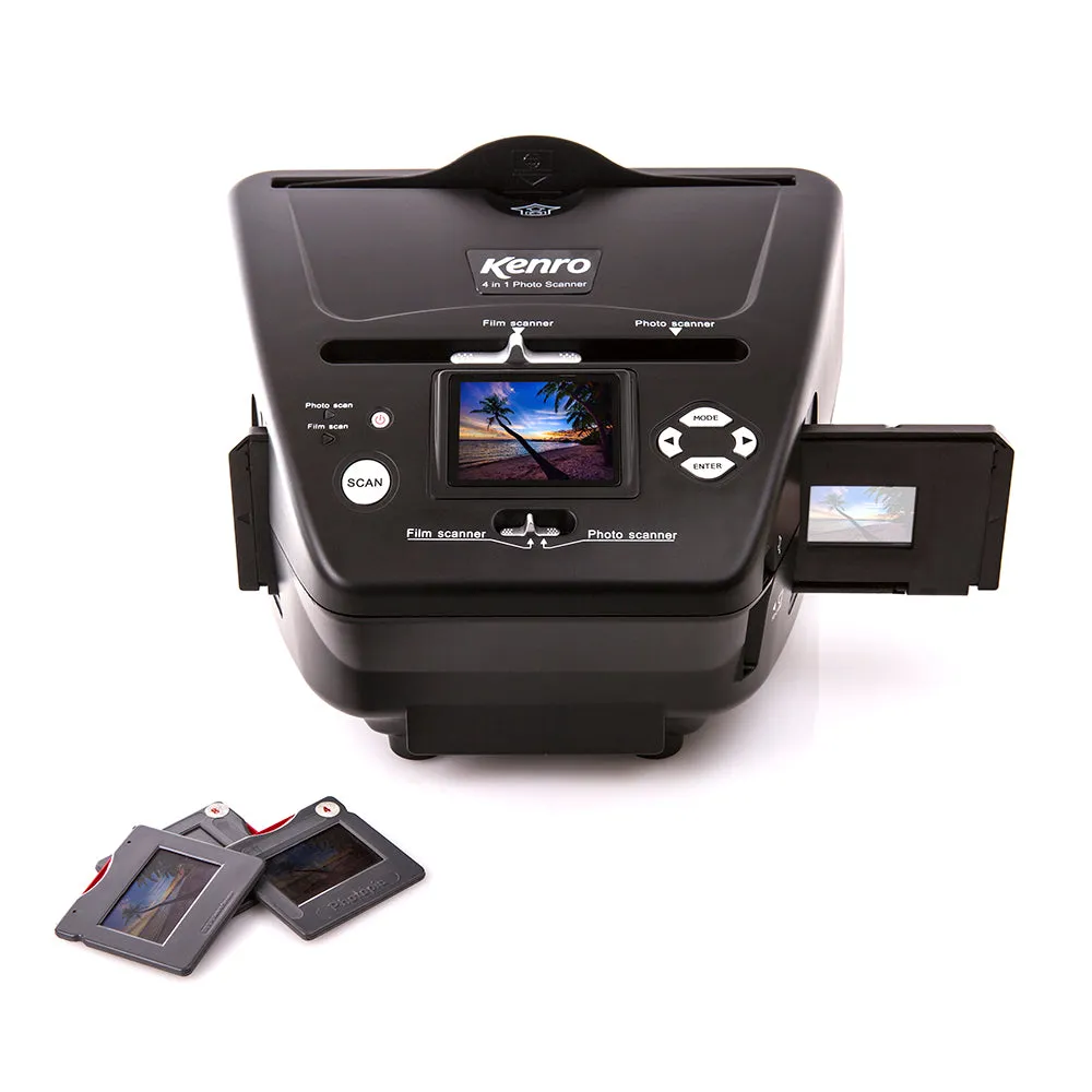 Kenro 4-in-1 Scanner Film, Slide & Photo Scanner