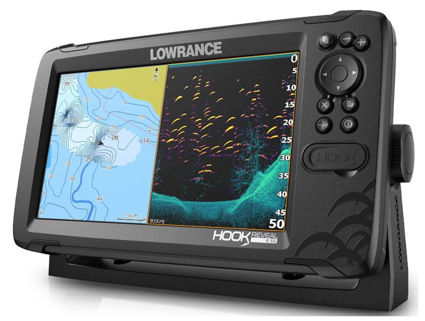 Lowrance HOOK Reveal Fishfinder 9" Display 50/200 HDI ROW - SPECIAL OFFER WHILST STOCKS LAST