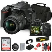 Nikon D3500 DSLR Camera with 18-55mm Lens (1590) Starter Bundle