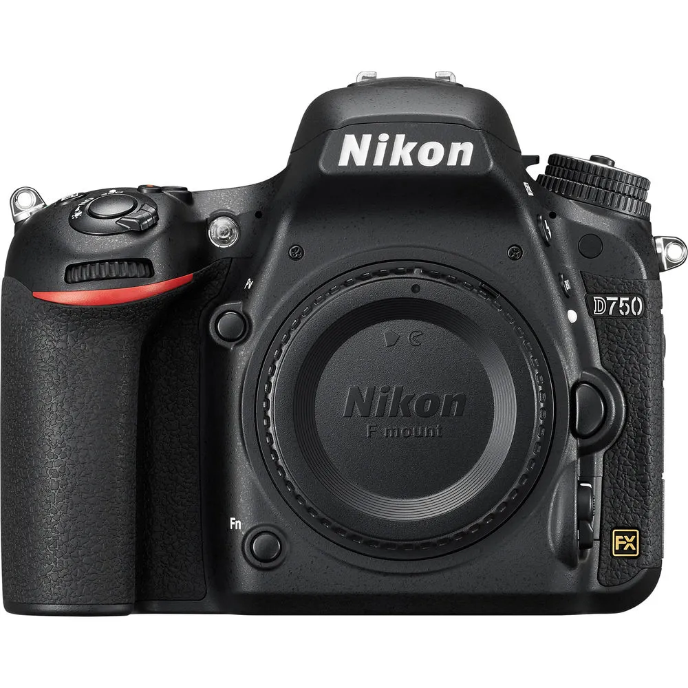 Nikon D750 Digital Camera with 50mm f/1.4D Lens (1543)   64GB Card   Bag (Intl)