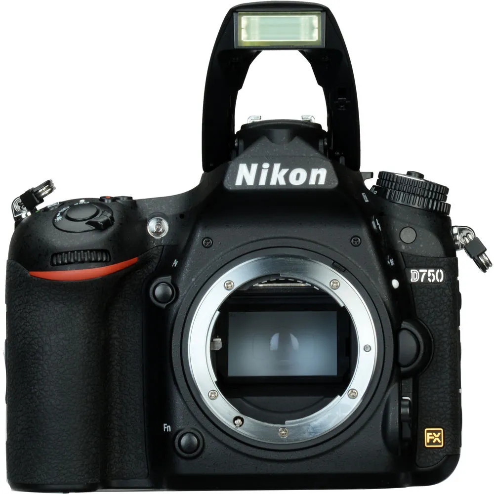 Nikon D750 Digital Camera with 50mm f/1.4D Lens (1543)   64GB Card   Bag (Intl)