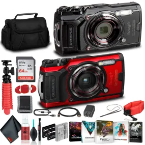 Olympus Tough TG-6 Waterproof Camera - Adventure Bundle