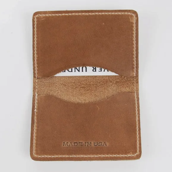 Over Under - Horween Business Card Holder