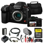 Panasonic Lumix GH6 Mirrorless Camera   64GB TOUGH SD Card   Card Reader Basic Bundle