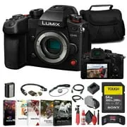 Panasonic Lumix GH6 Mirrorless Camera   64GB TOUGH SD Card   Card Reader Starter Bundle