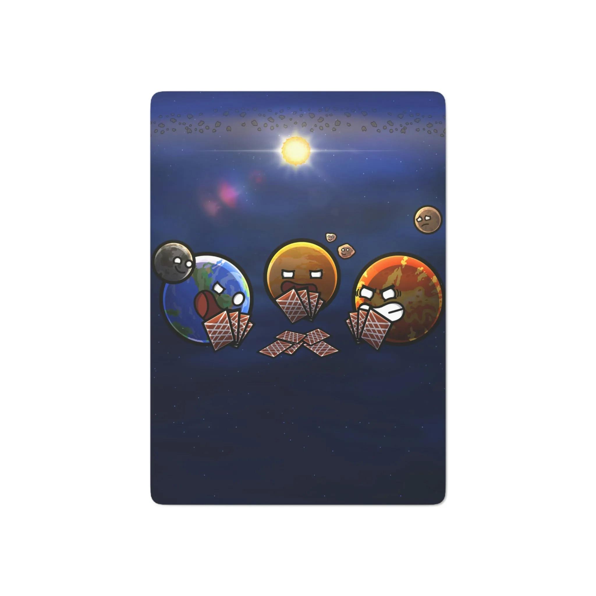 Planets Playing Cards