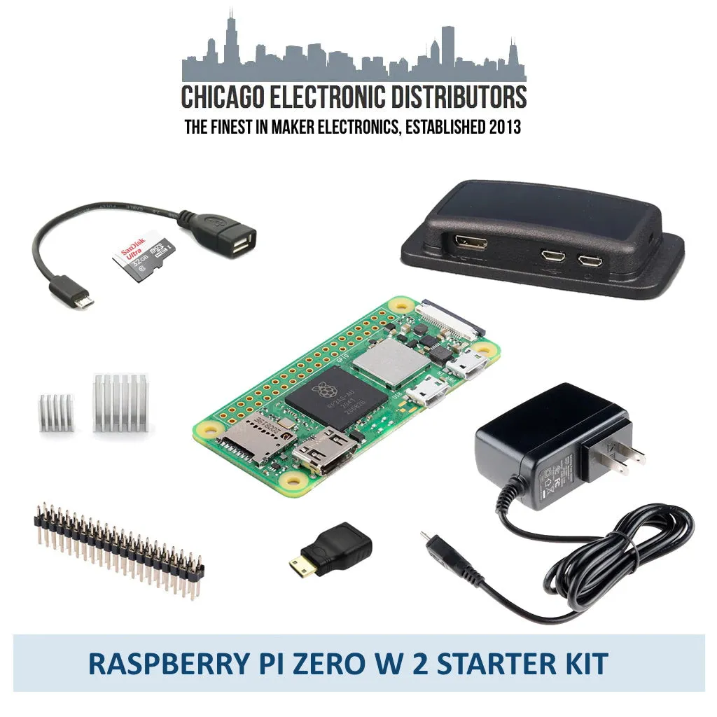 Raspberry Pi Zero 2 W Starter Kit