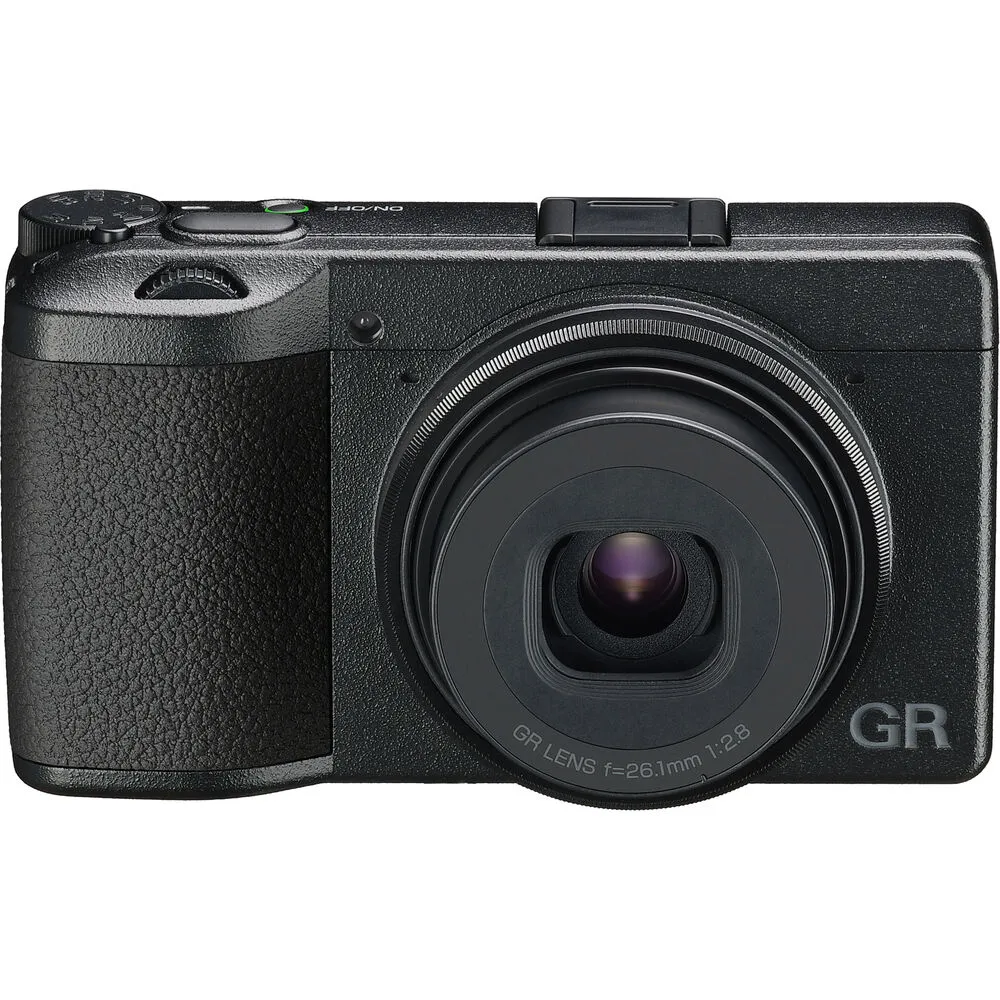 Ricoh GR IIIx, Black, Digital Compact Camera with 24MP with Accessories