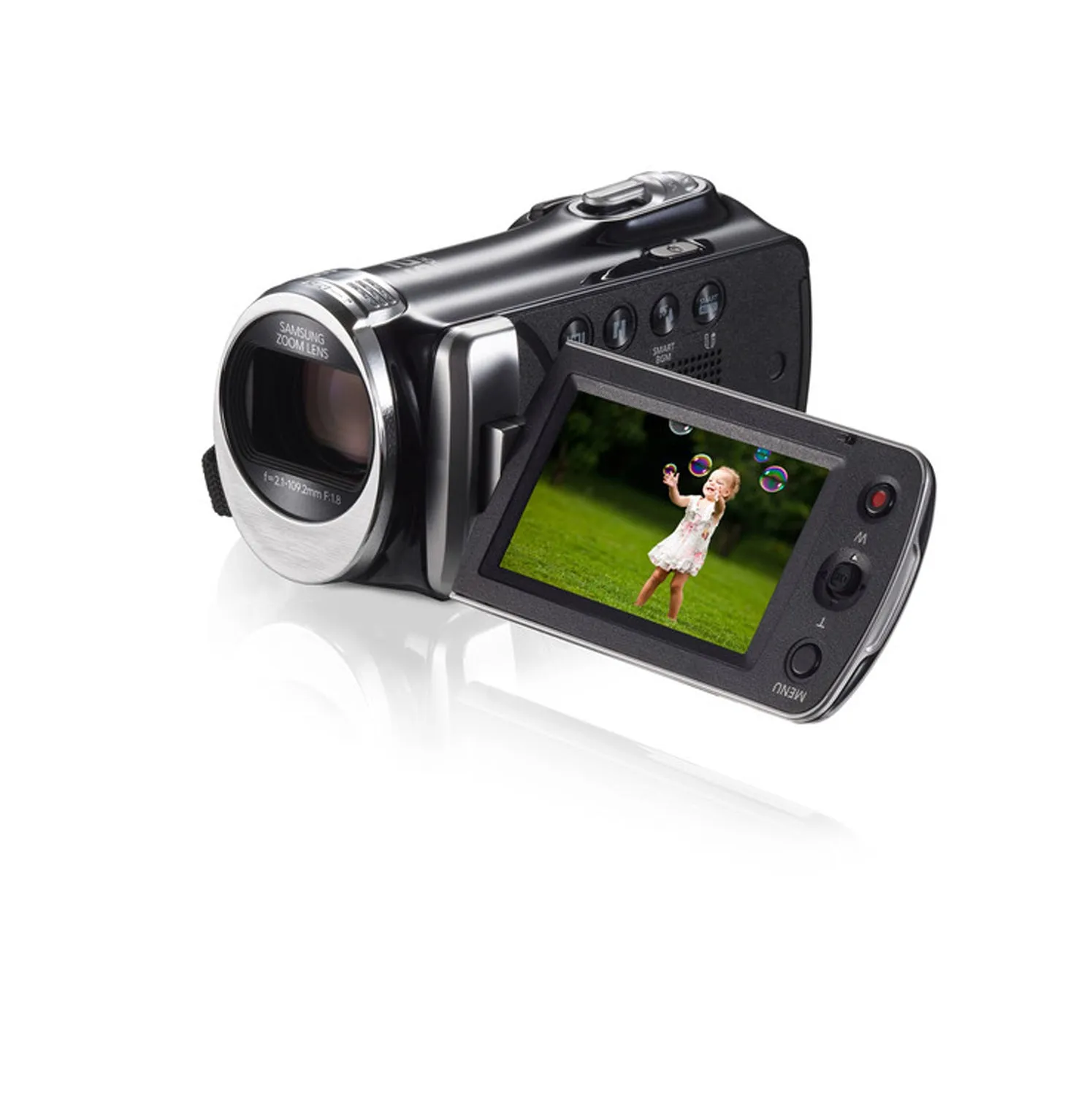 SAMSUNG HMX-F90 CAMCORDER (HMX-F90BN/XAA) - Kit with 128GB Memory Card