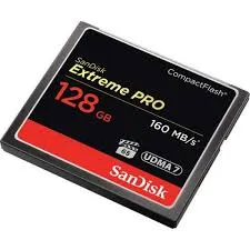 SanDisk 128GB Extreme Pro CompactFlash Memory Card (160MB/s)