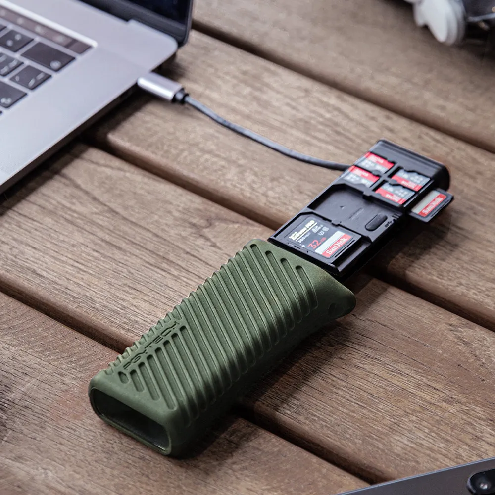 SD/Micro SD CreateMate High-speed Card Reader Case