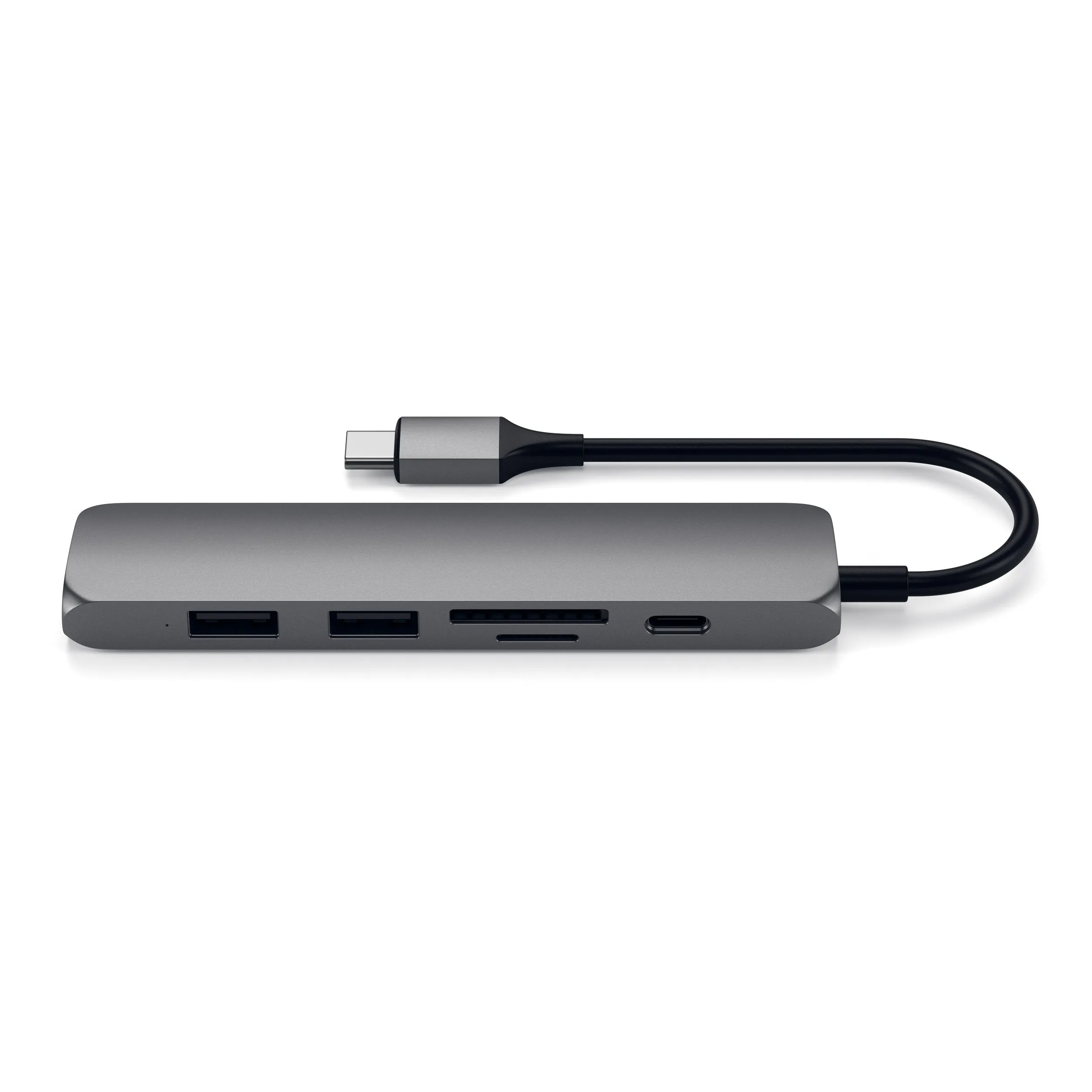 Slim Aluminum Type-C Multi-Port Adapter V2