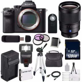 Sony Alpha a7R II Mirrorless Digital Camera (International Model)   Sony Distagon T FE 35mm f/1.4 ZA Lens   72mm 3 Piece Advanced Bundle